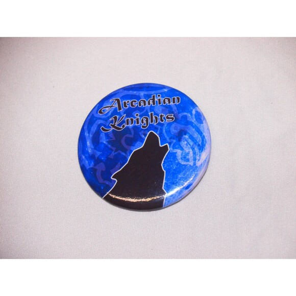 RARE Arcadian Knights Button from Indie Comic Book 2 1/4" NEW - Picture 1 of 2